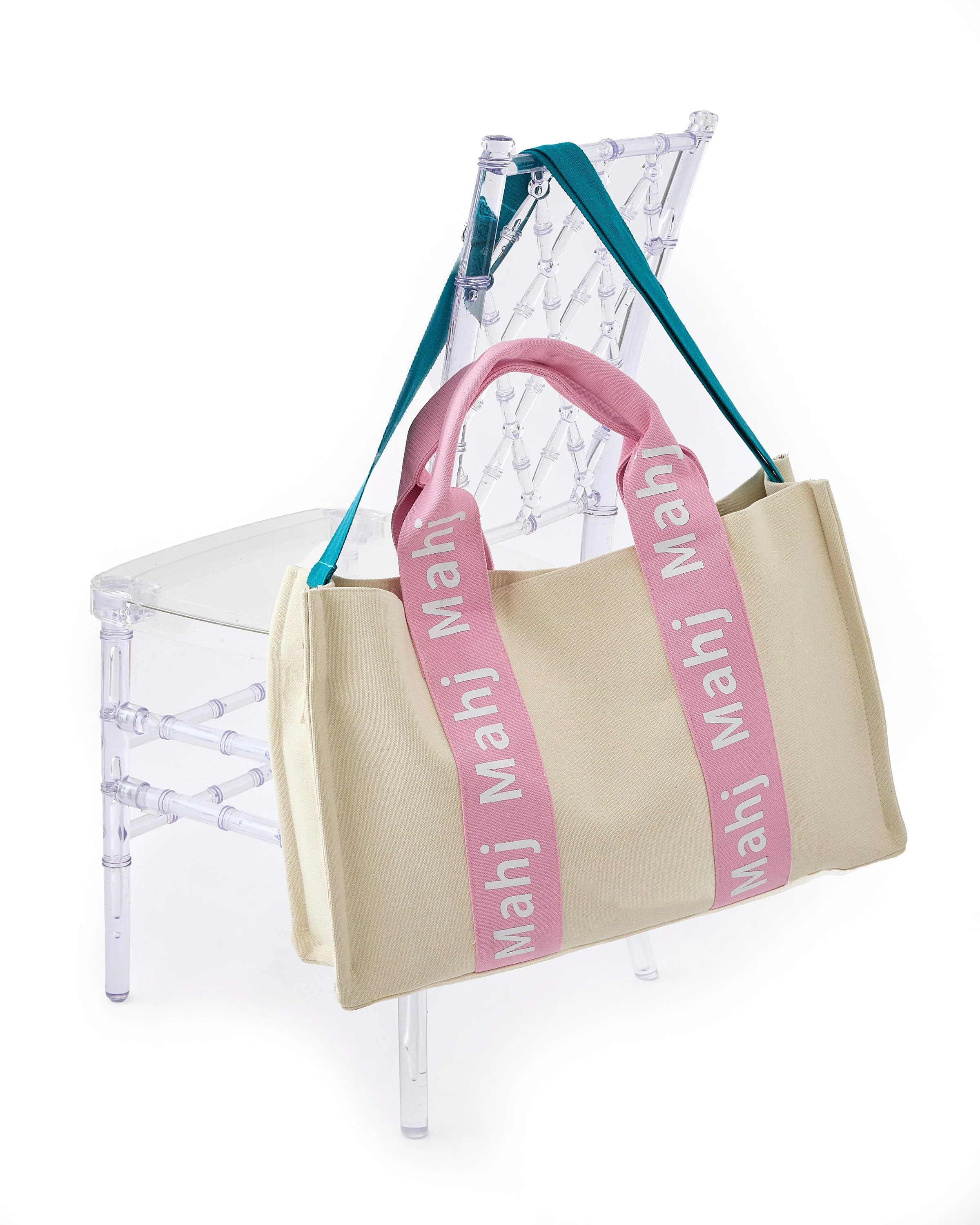 Light Pink Mahj It All Bag - Image 4